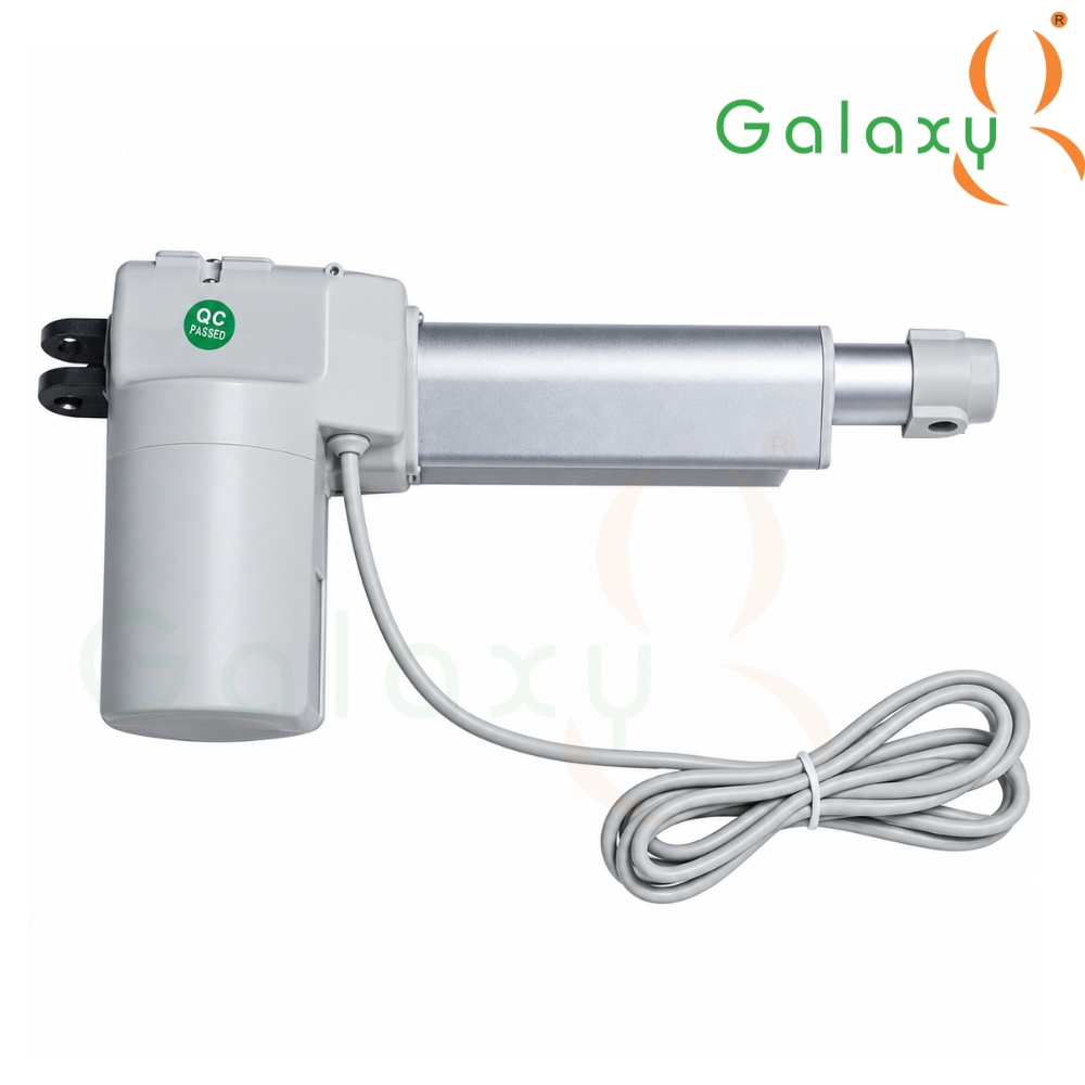 Galaxy Linear Actuator  GX-100-288-5-04-E 6000N Heavy Duty 12V-48V Electric Telescopic Linear Actuator for Recliner Chair Aluminum Construction with Permanent Magnet